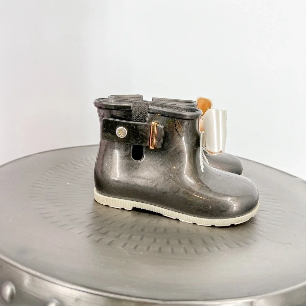 Mini Melissa Bow Rain Boots